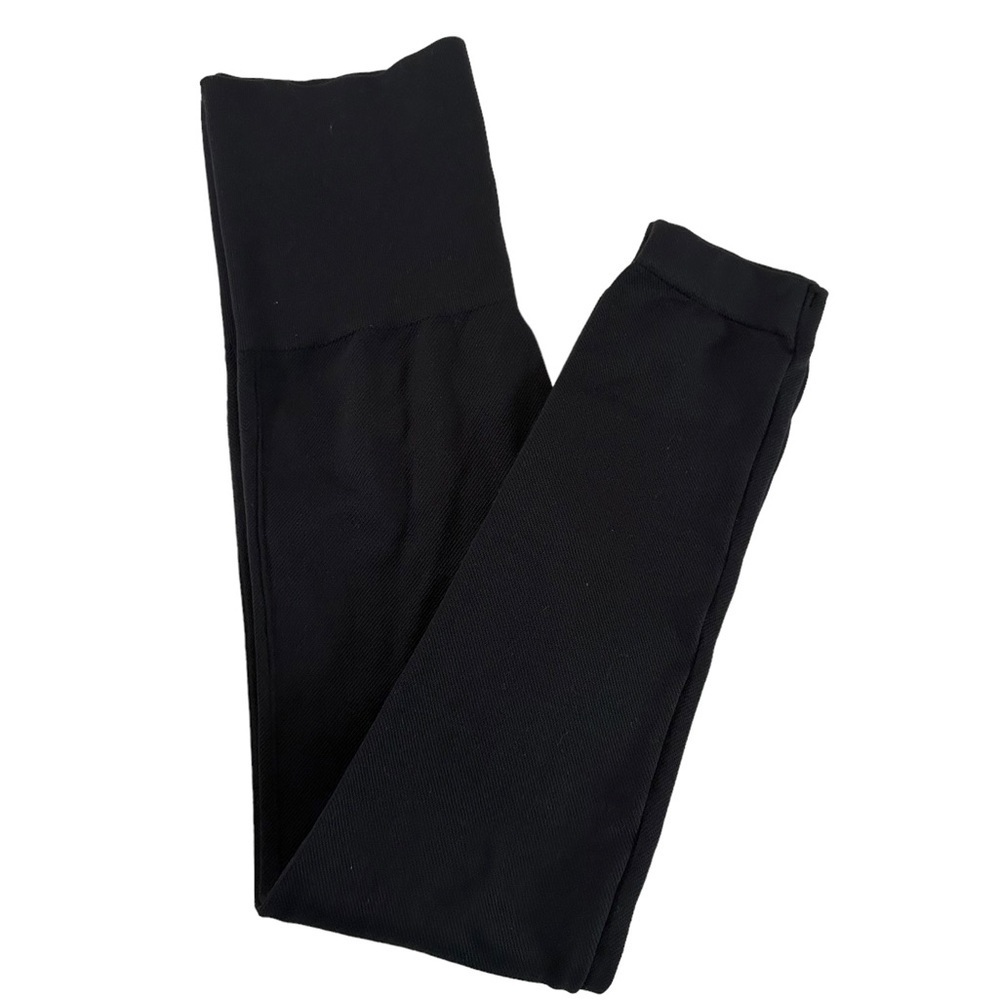 SPANX Black Leggings Size SP - Picture 3 of 15